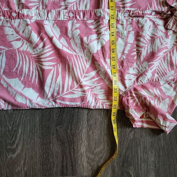 American Eagle Outfitters AEO Seriously Soft Hawaiian Button Up Shirt Large - Picture 5 of 7